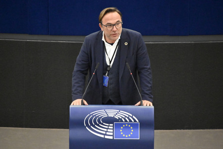 Plenartagung zum Bericht des Weltklimarats im EU-Parlament in Straßburg