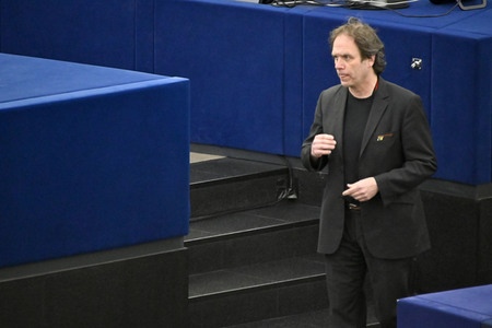 Plenartagung zum Bericht des Weltklimarats im EU-Parlament in Straßburg