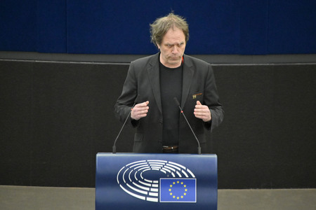 Plenartagung zum Bericht des Weltklimarats im EU-Parlament in Straßburg