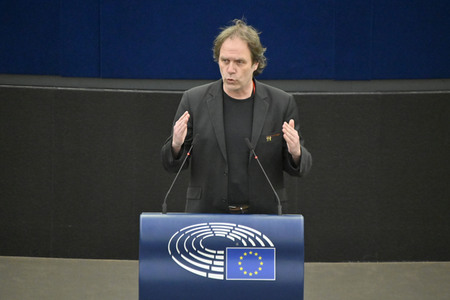 Plenartagung zum Bericht des Weltklimarats im EU-Parlament in Straßburg