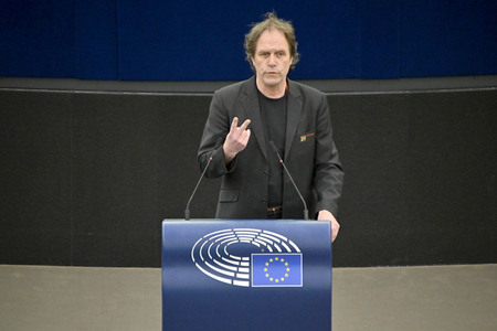 Plenartagung zum Bericht des Weltklimarats im EU-Parlament in Straßburg