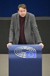 Plenartagung zum Bericht des Weltklimarats im EU-Parlament in Straßburg