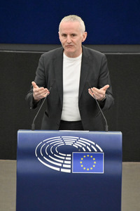 Plenartagung zum Bericht des Weltklimarats im EU-Parlament in Straßburg