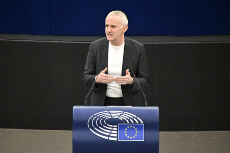 Plenartagung zum Bericht des Weltklimarats im EU-Parlament in Straßburg