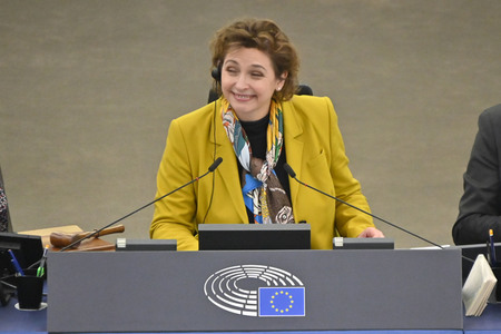 Plenartagung zum Bericht des Weltklimarats im EU-Parlament in Straßburg