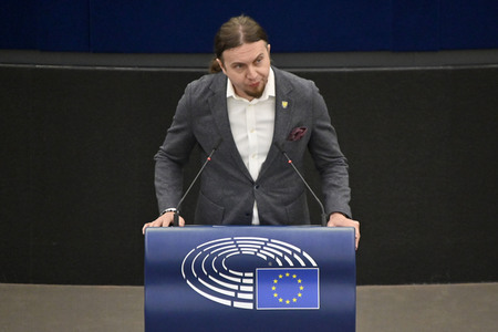 Plenartagung zum Bericht des Weltklimarats im EU-Parlament in Straßburg