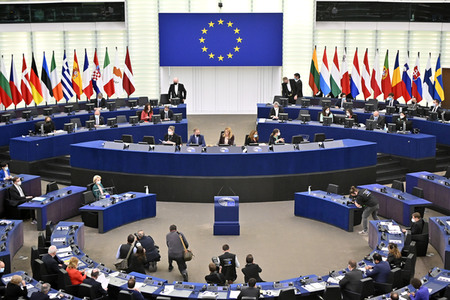 Fragestunde mit Ursula von der Leyen im EU-Parlament in Straßburg