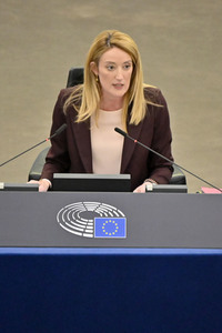 Fragestunde mit Ursula von der Leyen im EU-Parlament in Straßburg