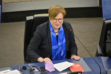 Fragestunde mit Ursula von der Leyen im EU-Parlament in Straßburg