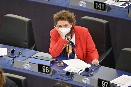 Fragestunde mit Ursula von der Leyen im EU-Parlament in Straßburg