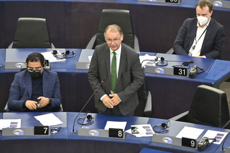 Fragestunde mit Ursula von der Leyen im EU-Parlament in Straßburg