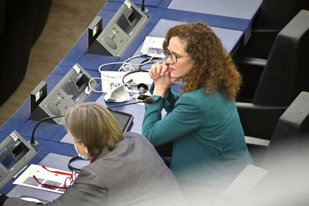 Fragestunde mit Ursula von der Leyen im EU-Parlament in Straßburg