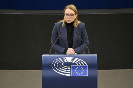 Plenartagung zur Mindestbesteuerungsrichtlinie im EU-Parlament in Straßburg