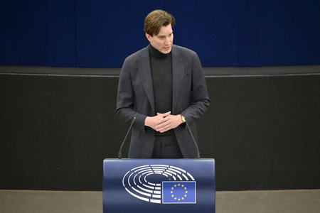 Plenartagung zur Mindestbesteuerungsrichtlinie im EU-Parlament in Straßburg