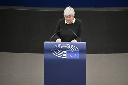 Plenartagung zur Mindestbesteuerungsrichtlinie im EU-Parlament in Straßburg