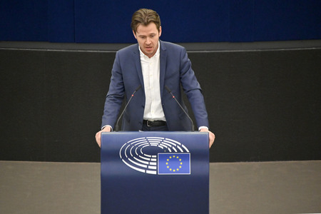 Plenartagung zur Mindestbesteuerungsrichtlinie im EU-Parlament in Straßburg