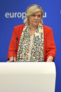 Pressebriefing der Fraktion Renew im EU-Parlament in Straßburg