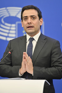 Pressebriefing der Fraktion Renew im EU-Parlament in Straßburg