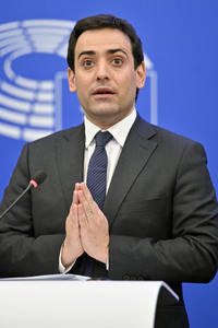 Pressebriefing der Fraktion Renew im EU-Parlament in Straßburg