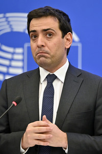 Pressebriefing der Fraktion Renew im EU-Parlament in Straßburg