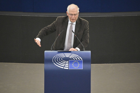 Plenartagung zum Ergebnis des EU-China-Gipfels im EU-Parlament in Straßburg
