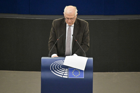 Plenartagung zum Ergebnis des EU-China-Gipfels im EU-Parlament in Straßburg