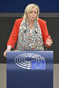 Plenartagung zum Ergebnis des EU-China-Gipfels im EU-Parlament in Straßburg