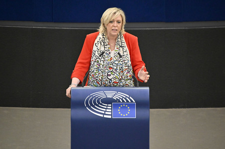 Plenartagung zum Ergebnis des EU-China-Gipfels im EU-Parlament in Straßburg