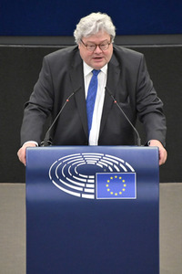 Plenartagung zum Ergebnis des EU-China-Gipfels im EU-Parlament in Straßburg