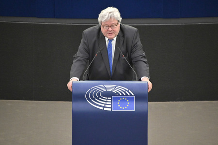 Plenartagung zum Ergebnis des EU-China-Gipfels im EU-Parlament in Straßburg