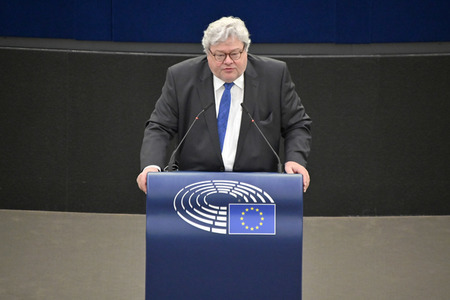 Plenartagung zum Ergebnis des EU-China-Gipfels im EU-Parlament in Straßburg