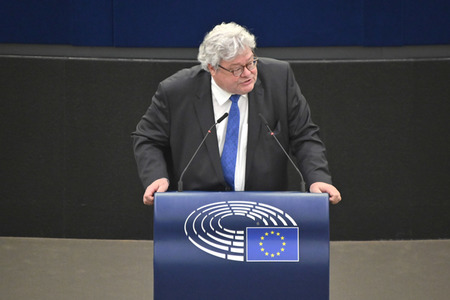 Plenartagung zum Ergebnis des EU-China-Gipfels im EU-Parlament in Straßburg