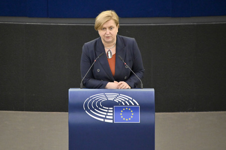 Plenartagung zum Ergebnis des EU-China-Gipfels im EU-Parlament in Straßburg