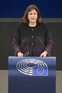 Plenartagung zum Schutz von Ukraine-Flüchtlingen im EU-Parlament in Straßburg