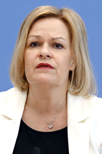 Bundespressekonferenz Polizeiliche Kriminalstatistik 2021 in Berlin