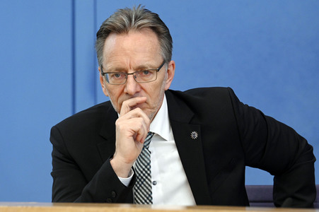 Bundespressekonferenz Polizeiliche Kriminalstatistik 2021 in Berlin