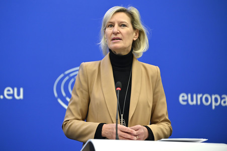 Pressekonferenz zum Data Governance Act im EU-Parlament in Straßburg