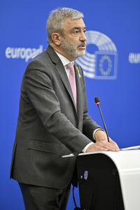 Pressebriefing der Fraktion Renew im EU-Parlament in Straßburg