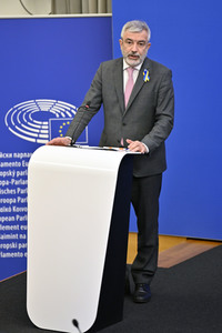Pressebriefing der Fraktion Renew im EU-Parlament in Straßburg