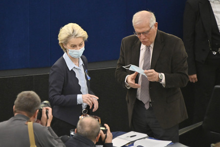 Plenartagung zum Ukraine-Krieg im EU-Parlament in Straßburg