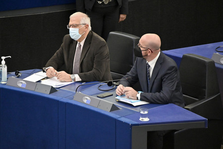 Plenartagung zum Ukraine-Krieg im EU-Parlament in Straßburg