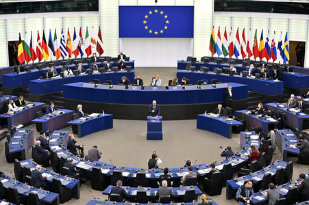 Plenartagung zum Ukraine-Krieg im EU-Parlament in Straßburg