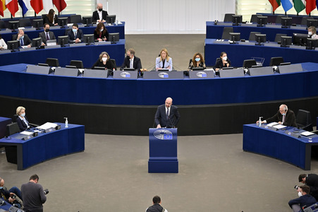 Plenartagung zum Ukraine-Krieg im EU-Parlament in Straßburg