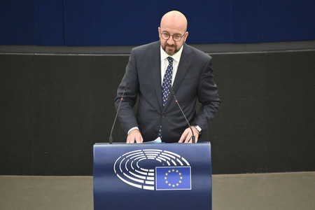 Plenartagung zum Ukraine-Krieg im EU-Parlament in Straßburg