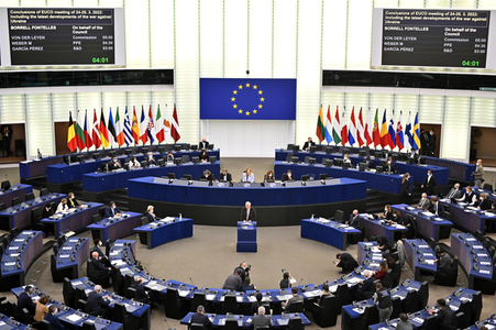 Plenartagung zum Ukraine-Krieg im EU-Parlament in Straßburg