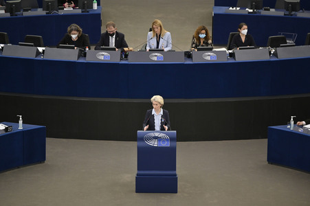 Plenartagung zum Ukraine-Krieg im EU-Parlament in Straßburg