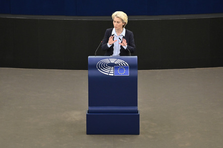 Plenartagung zum Ukraine-Krieg im EU-Parlament in Straßburg