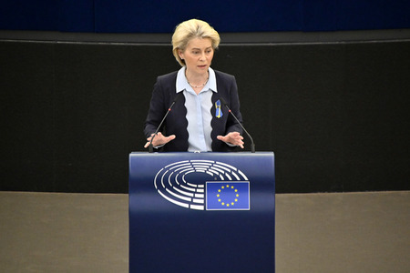 Plenartagung zum Ukraine-Krieg im EU-Parlament in Straßburg