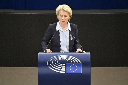 Plenartagung zum Ukraine-Krieg im EU-Parlament in Straßburg