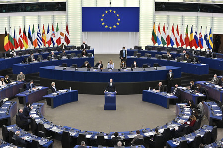Plenartagung zum Ukraine-Krieg im EU-Parlament in Straßburg